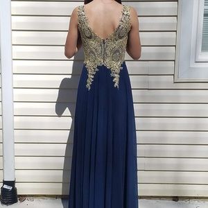 Dresses - Navy Blue Prom Dress Dresses - Navy Blue Prom Dress